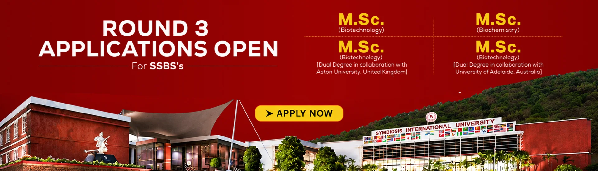 Application Open Banner